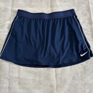 Nike Women Dri-fit Knit Skort Built in Compression Short